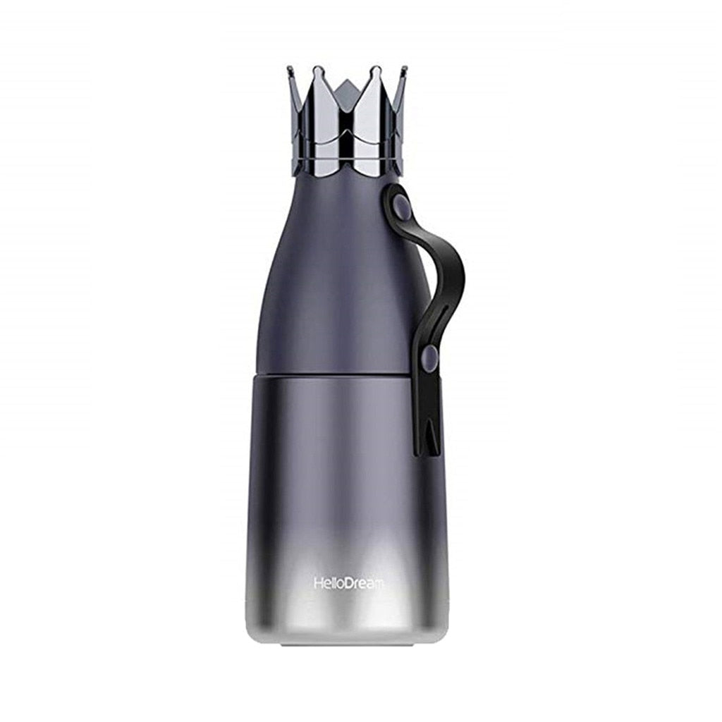 Drinkware Essentials Crown Water Bottle for Outdoor Adventures