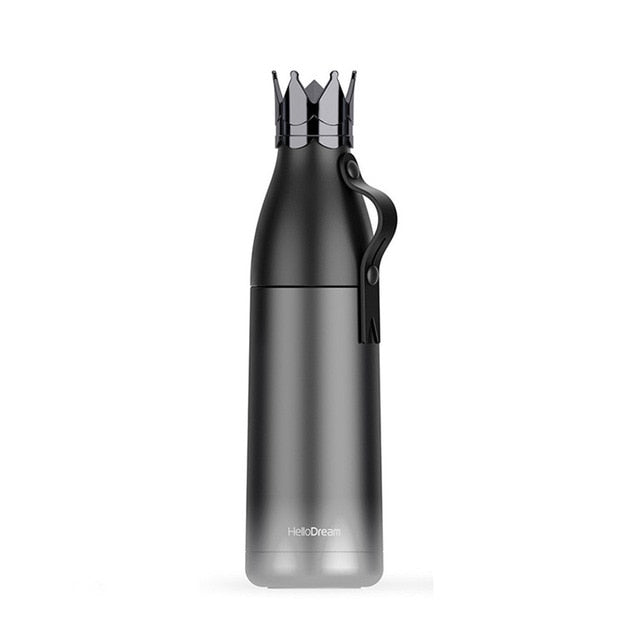 Drinkware Essentials Crown Water Bottle for Outdoor Adventures