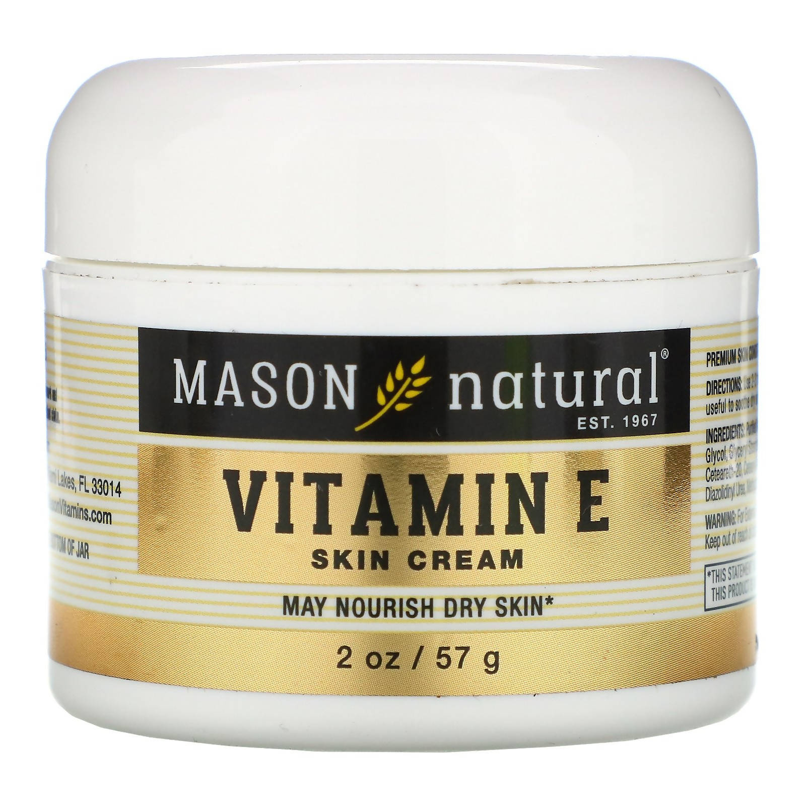 Mason Natural Collagen Vitamin E Skin Cream 57g