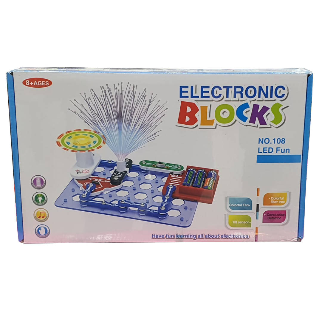 Toys for Children Educational Learning Integrated Building Blocks Circuit Brick Science Physics Experiment