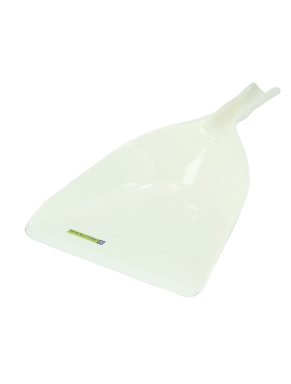 Royalford Dustpan with Brush White & Brown