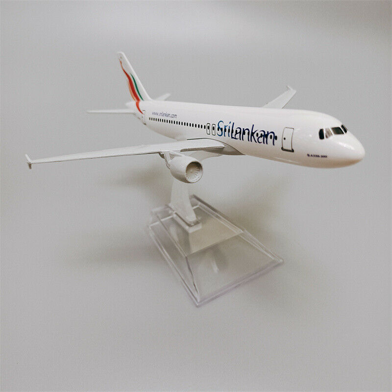 1:400 16cm Sri Lankan  Aircraft Model A320