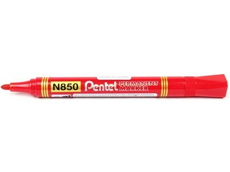 Pentel Permanent Marker  Bullet  Tip Red