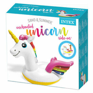 Intex Unicorn Inflatable Ride On Pool Float 79 X 55 X 38