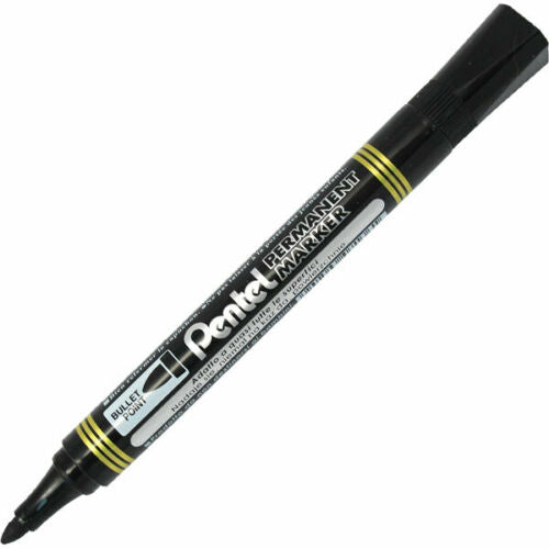 Pentel Permanent Marker  Bullet Tip Black