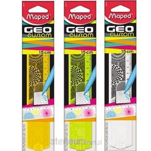 Maped Geo Custom 15cm Colour You Own Ruler