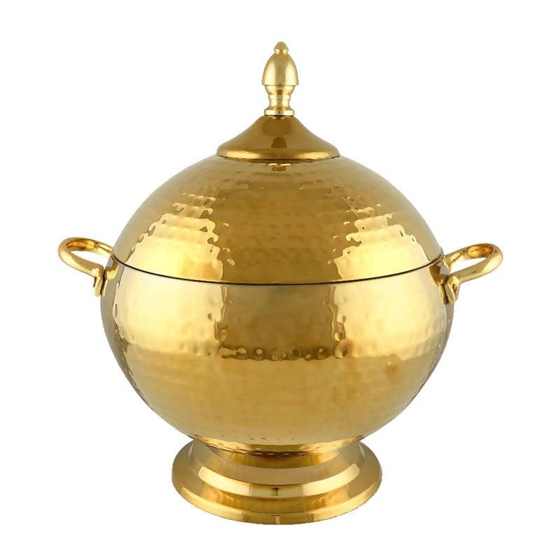 Shop A La Mode 4L Hotpot Globe Hammered Finish | Best Hotpot | Halabh