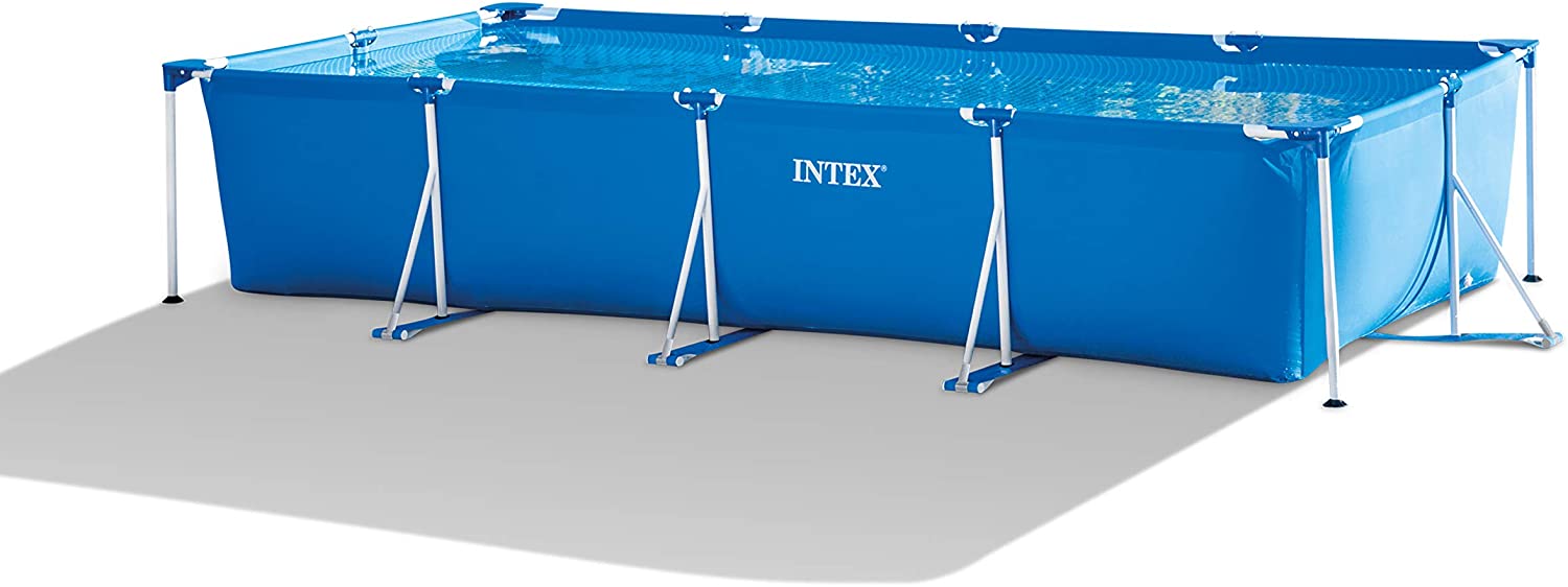 Rectangular Frame Pool 450x220x84cm Set With Filter Pump