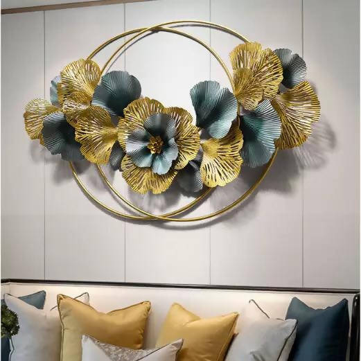 3D Metal Wall Decoration Bedroom Living Room Iron Handicraft Pendant