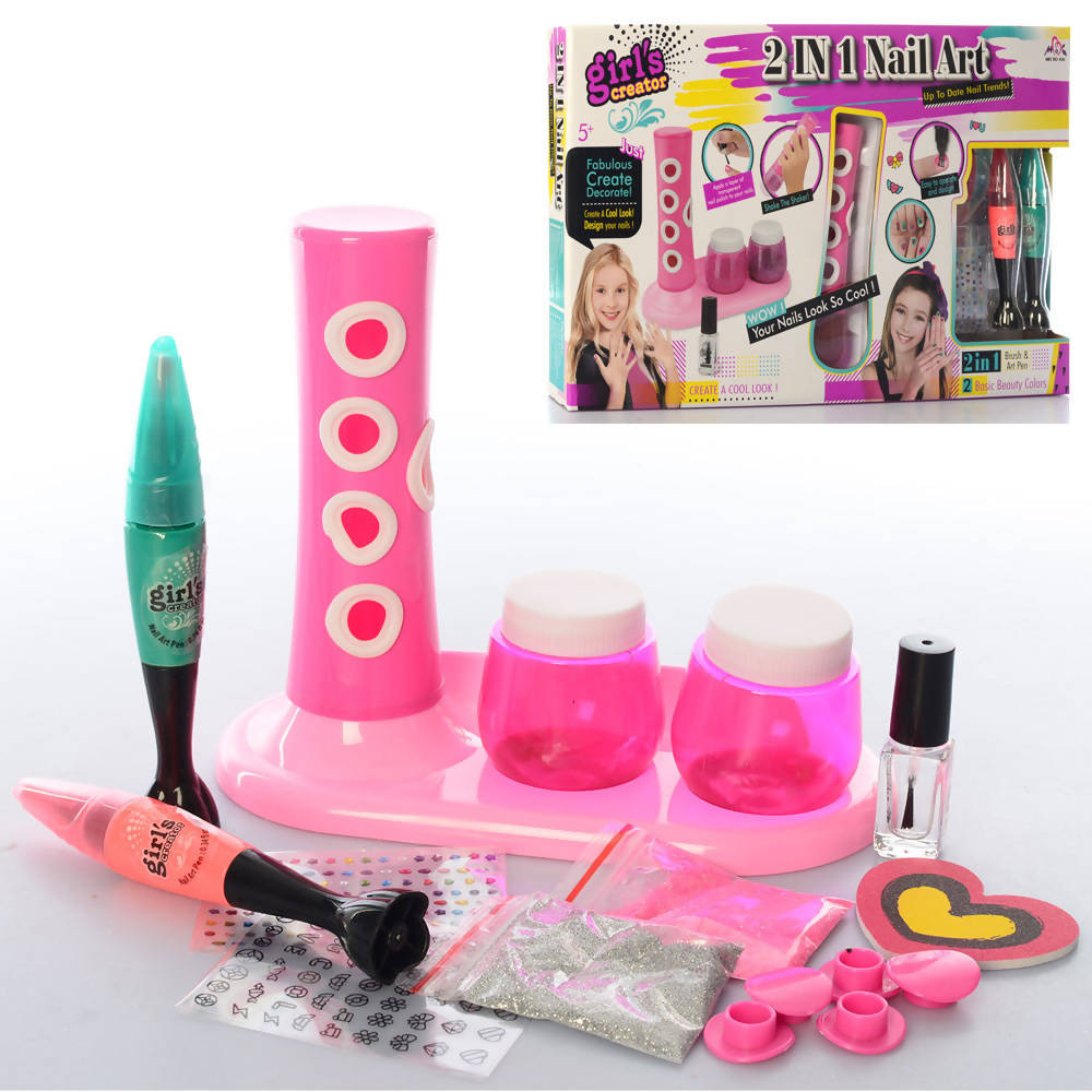 Children's Manicure Set 2 In 1 Nail Art