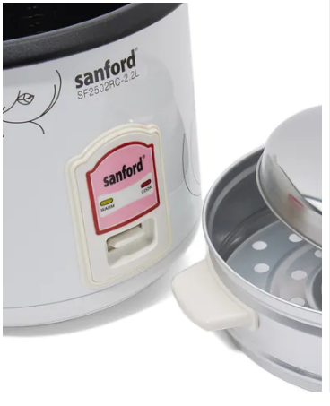 Sanford Electric Rice Cooker 2.2 L 900 W White