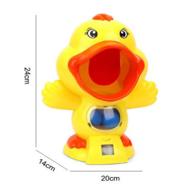 Mouth Duck Educational Toy Simulation Shooting Children Toy Gun Air Powered Soft Bullet Gun Can Fire Bullets Children Toy Gift