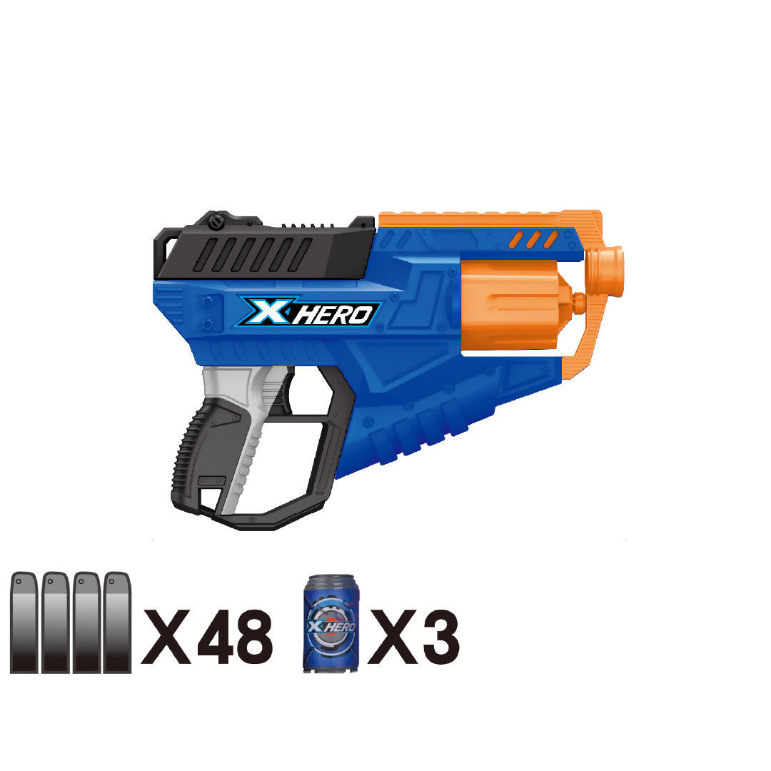 Hero Soft Dart Gun X48 X3