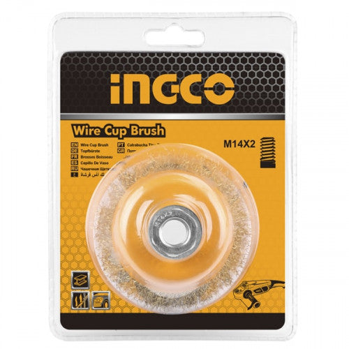 Ingco Cup Wire Brush 4 Inch WB11001