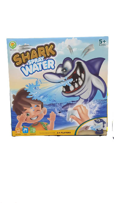 Water spray shark whole person game decompression funny artifact parent-child interaction team prank sand sculpture toy