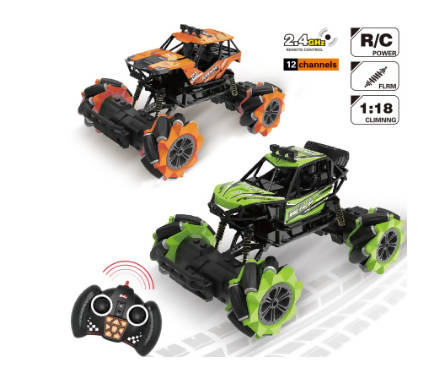 Remote Control Climbing Car Toy 4WD RC Car 1:16 2.4G Mecanum Wheel Horizontally Drift Off Orad