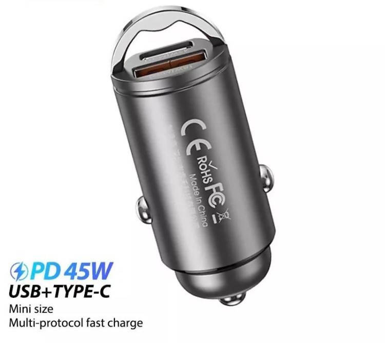 Remax- 45 Watt fast charging PD Car charger