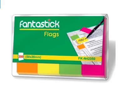 Fantastick Index Flags Flour Pads