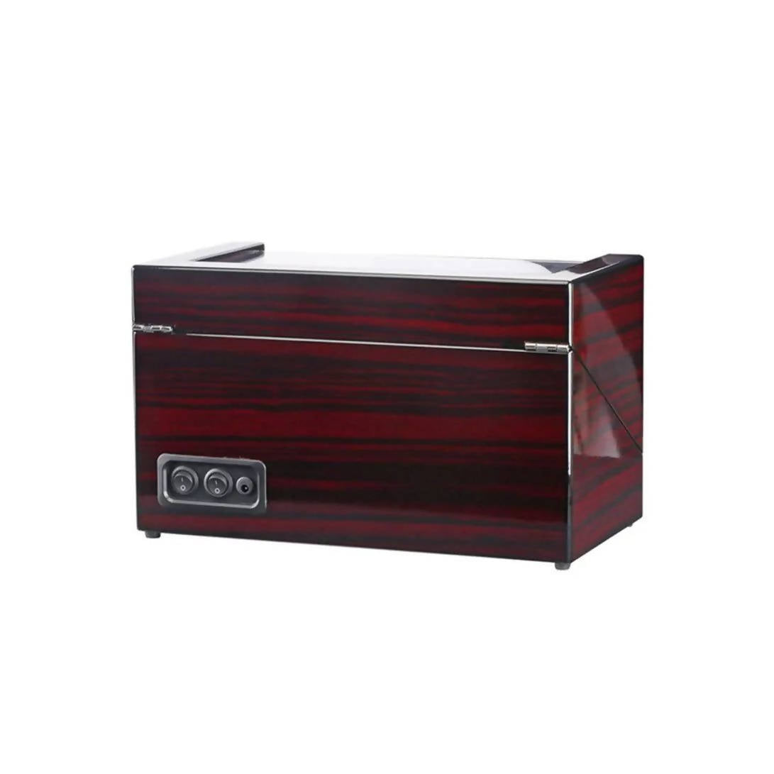 Budi 4 Slot Texture Watch Display Box 4slotwiner | watch storage | box | jewelry box | timepiece storage | luxury accessories | organizational products | elegant design | secure lock | Halabh.com